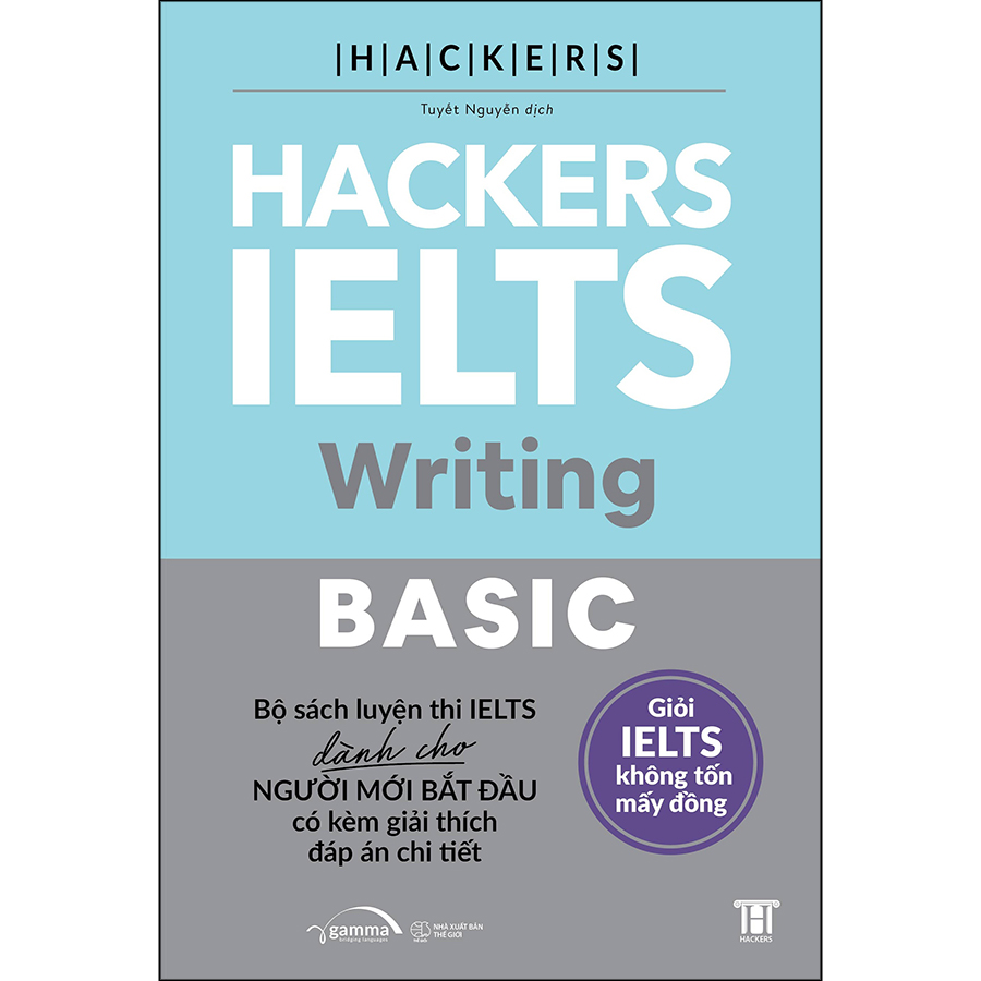 Combo 4 Cuốn: Bộ Hackers IELTS Basic _Alpha