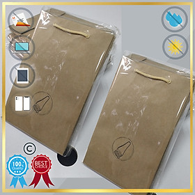 Túi giấy kraft loại dày, túi giấy đóng sẵn, đựng quà nhỏ, đựng sách truyện, đồ lặt vặt