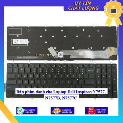Bàn phím dùng cho Laptop Dell Inspiron N7577 N7577B N7577C - Hàng Nhập Khẩu New Seal