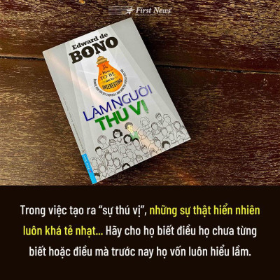 Sách - Làm Người Thú Vị - First News