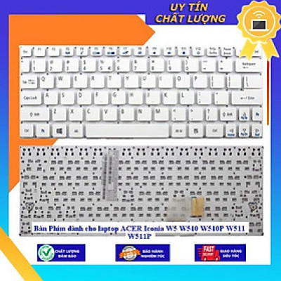 Bàn Phím dùng cho laptop ACER Iconia W5 W510 W510P W511 W511P - Hàng Nhập Khẩu New Seal