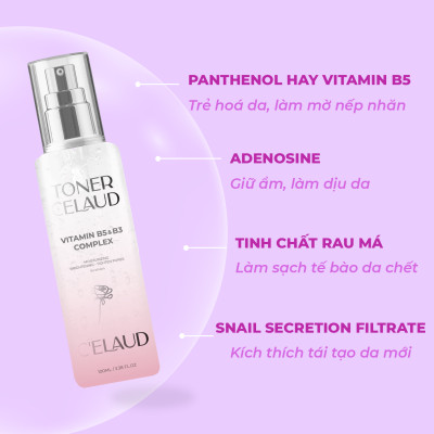 Combo 5 Kem Chống Nắng, Sữa Rửa Mặt, Tẩy Tế Bào Chết, Kem Dưỡng Trắng, Nước Hoa Hồng Celaud