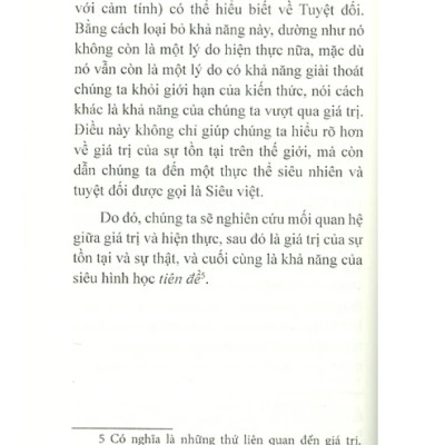 Thuyết Giá Trị
