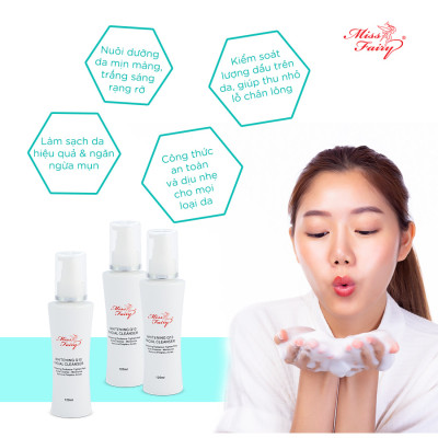 SỮA RỬA MẶT MISSFAIRY Q10 SỮA ONG CHÚA - SẠCH SÂU - CẤP ẨM