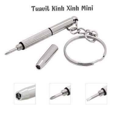 Gọng Kính xinh, Gọng kính cận/Kính giả cận Kim loại tăm thời trang + tặng Tuavit Kính Xinh mini tiện lợi