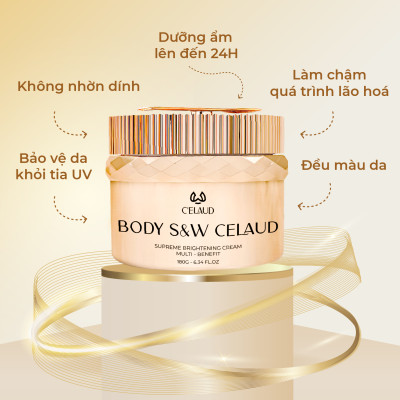Combo 5 Kem Chống Nắng, Sữa Rửa Mặt, Tẩy Tế Bào Chết, Kem Dưỡng Trắng, Nước Hoa Hồng Celaud
