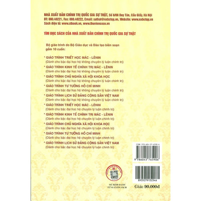 Combo Giáo Trình Lịch Sử Đảng Cộng Sản Việt Nam + Giáo Trình Tư Tưởng Hồ Chí Minh (Dành Cho Bậc Đại Học Hệ Không Chuyên Lý Luận Chính Trị) - Bộ mới năm 2021