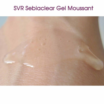 Sữa rửa mặt da dầu mụn không có xà phòng, loại bỏ tế bào chết SVR SEBIACLEAR GEL MOUSSANT 55ml/200/400ml