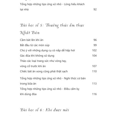 Cẩm Nang Cung Cách Thanh Lịch - 8 Bài Học Từ Người Nhật