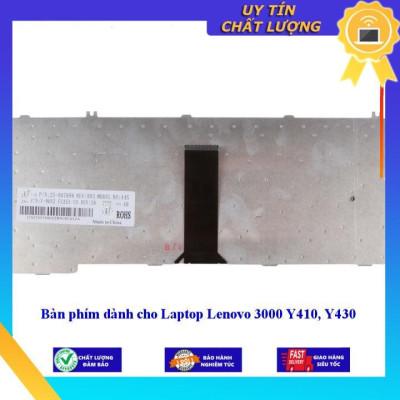 Bàn phím dùng cho Laptop Lenovo 3000 Y410 Y430 - Hàng Nhập Khẩu New Seal
