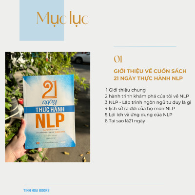 21 Ngày thực hành NLP - Thay Đổi Thói Quen, Xây Dựng Nền Tảng Để Thành Công ( Tái bản )