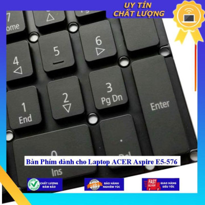 Bàn Phím dùng cho Laptop ACER Aspire E5-576 - Hàng Nhập Khẩu New Seal