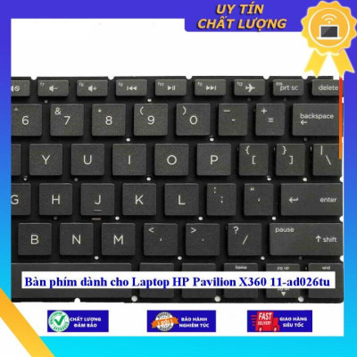 Bàn phím dùng cho Laptop HP Pavilion X360 11-ad026tu - Hàng Nhập Khẩu New Seal