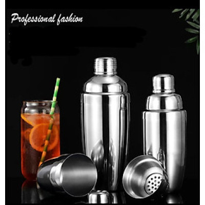 Bình Lắc Pha Chế, Shaker Inox Cao Cấp, Bình Lắc Inox