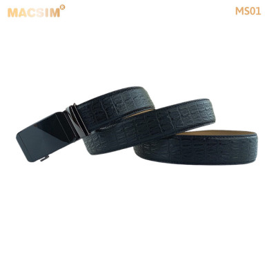 Thắt lưng nam da thật cao cấp nhãn hiệu Macsim MS24