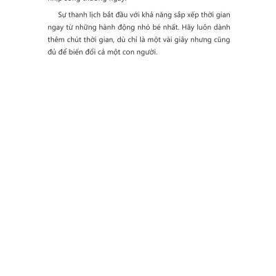 Cẩm Nang Cung Cách Thanh Lịch - 8 Bài Học Từ Người Nhật