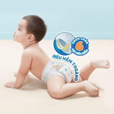 Tã Quần Cao Cấp Moony Nhật Bản Bé Trai L44 (44 Miếng) - Tặng 6 miếng trong gói