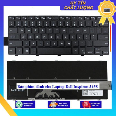 Bàn phím dùng cho Laptop Dell Inspiron 3458 - Hàng Nhập Khẩu New Seal