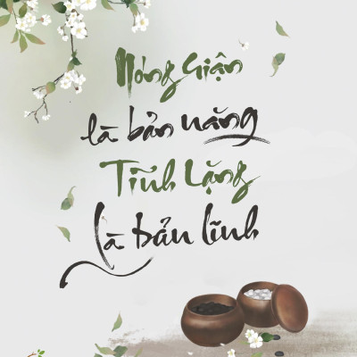 Sách - Nóng Giận Là Bản Năng - Tĩnh Lặng Là Bản Lĩnh