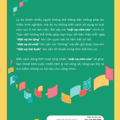 Mặt Nạ Cảm Xúc - Phá Bẫy Tâm Lý, Nâng Cao EQ Chốn Công Sở