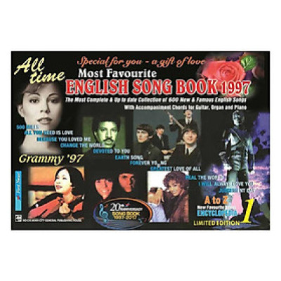 Sách - English Song Book 1997 - Tập 1 - First News