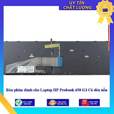 Bàn phím dùng cho Laptop HP Probook 450 G3 Có đèn nền - Hàng Nhập Khẩu New Seal