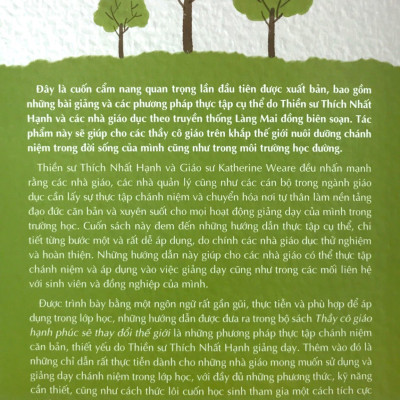 Thầy Cô Giáo Hạnh Phúc Sẽ Thay Đổi Thế Giới - Tập 1: Cẩm Nang Hạnh Phúc