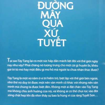 Đường Mây Qua Xứ Tuyết – Hành Trình Tâm Linh Và Văn Hóa Tây Tạng - Bìa mềm - Tác Giả Nguyên Phong - First News