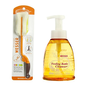COMBO CHAI + CÂY RỬA BÌNH SỮA WESSER