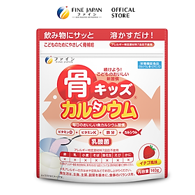 [Vị Dâu] Bột Canxi Cá Tuyết Fine Bone