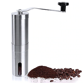 Máy Xay Cafe Mini Cầm Tay Bằng Thép Không Gỉ - Hàng Nhập Khẩu