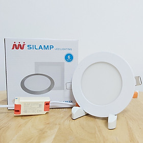Đèn Led âm trần Tròn Siêu Mỏng Công Suất 6W/9W/12W/18W ánh sáng Trắng, Trung Tính, Vàng có nguồn sẵn- hàng chính hãng, bảo hành 2 năm 