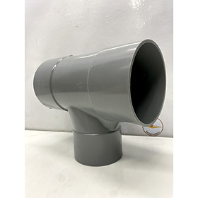 Tê cong giảm 114 x 90 nhựa PVC Bình Minh_TC114x90