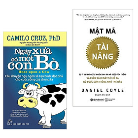 Combo Sách Kỹ Năng Sống Bán Chạy: Mật Mã Tài Năng + Ngày Xưa Có Một Con Bò (Bộ Sách Giúp Bạn Tạo Ra Bước Đột Phá Mới Trong Cuộc Sống / Tặng Kèm Bookmark Happy Life)