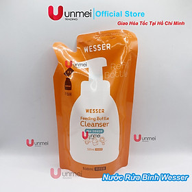 Nước Rửa Bình Sữa Wesser Dạng Gói (500ml)