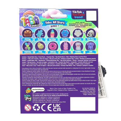 Đồ Chơi Móc Khóa Squishy - Taba World 855002-6L - Rùa Nhỏ