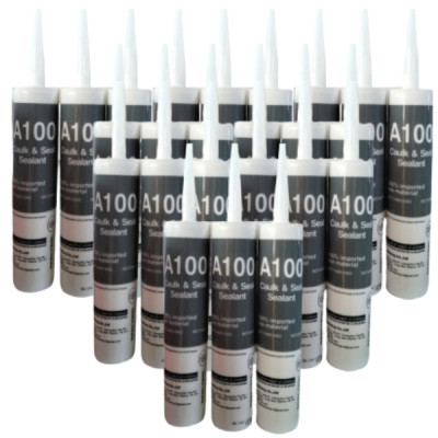 Keo tường A100-1 hộp; Hộp=25 chai/300ml; Màu trắng sứ