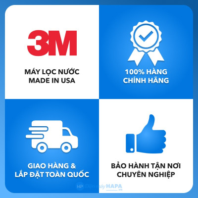 [SIÊU TỐC] Combo Máy Lọc Nước 3M BREW120-MS Không Dùng Điện, Công nghệ NANO - Hàng Chính Hãng 3M, Nhập Khẩu Mỹ