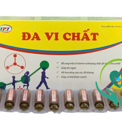 Siro Đa vi chất (Hộp 20 ống) -Giúp bé ăn ngủ ngon, tăng hấp thu, phát triển chiều cao , trí tuệ