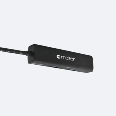 Bộ chuyển đổi Mazer 4 in 1 (4 cổng USB-A) InfiniteLINK MULTI6000 - Hàng Chính Hãng
