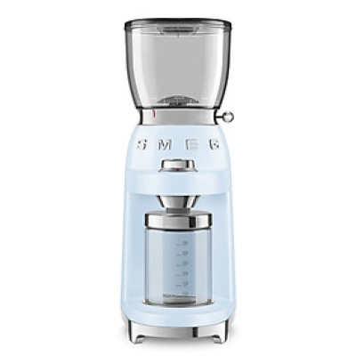 Máy xay cafe SMEG CGF01PBEU màu xanh dương Hàng chính hãng