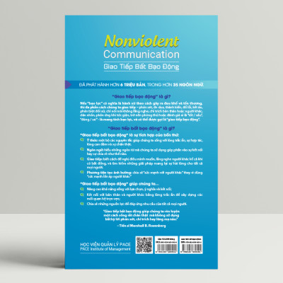 GIAO TIẾP BẤT BẠO ĐỘNG (Nonviolent Communication) - Marshall B. Rosenberg, Ph.D - Lê Nguyễn Trần Huỳnh dịch - Tái bản 2023 - (bìa mềm)