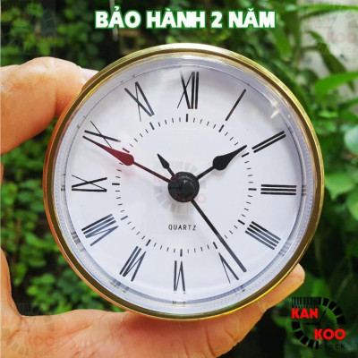 Bộ Máy Đồng Hồ Gắn Đồng Hồ Để Bàn Gỗ/Kính – Đường Kính 70cm – Xi Vàng Cao Cấp – Bảo Hành 2 Năm