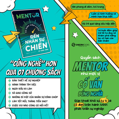 Sách - Mentor - Từ Sinh Viên Chất Đến Nhân Sự Chiến - Lê Công Minh