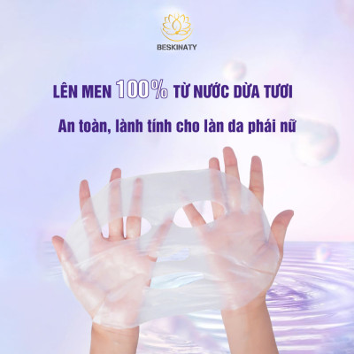 Combo 3 Mặt nạ sinh học BESKINATY Gold Bio Mask chống lão hóa phục hồi da hiệu quả Hàn Quốc