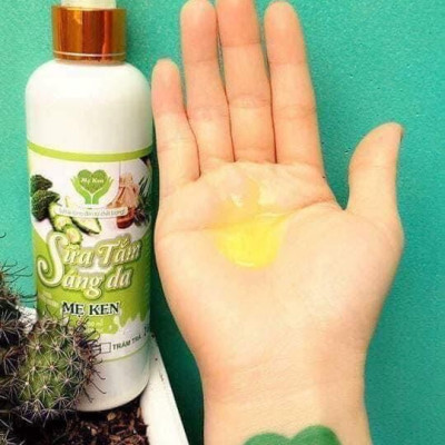 SỮA TẮM SÁNG DA THIÊN NHIÊN MẸ KEN 500ML Mẫu Mới - Sữa tắm dưỡng ẩm, sáng da, chống lão hóa, giảm thâm da