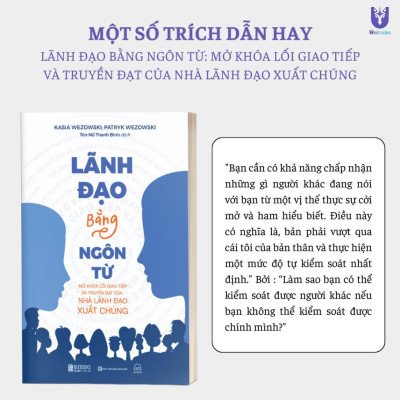 Sách - Lãnh Đạo Bằng Ngôn Từ - Mở Khóa Giao Tiếp, Truyền Đạt Của Nhà Lãnh Đạo Xuất Chúng - Bizbooks