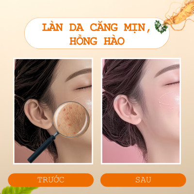 Mặt Nạ Ngủ Tinh Chất Nhau Thai Cừu Và Nhân Sâm POP
