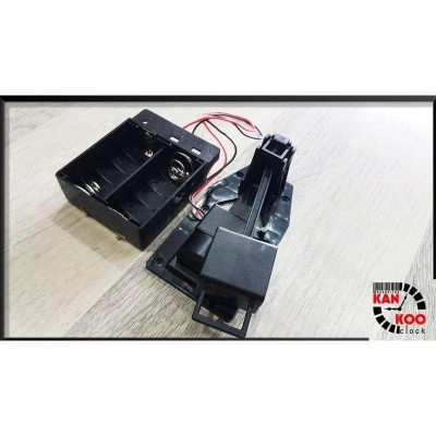 Máy lắc đồng hồ treo tường kèm cây lắc nhôm cao cấp | Chạy 2 pin đại | Phù hợp đồng hồ cổ, đồng hồ cây | BH 36T