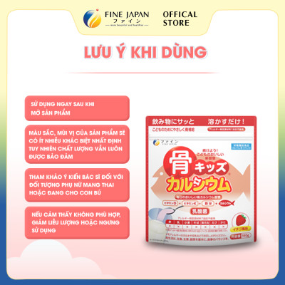 [Vị Dâu] Bột Canxi Cá Tuyết Fine Bone